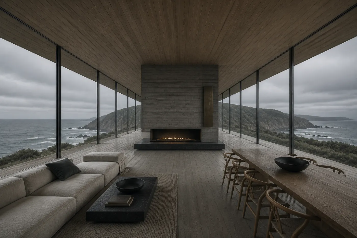 Kittiwake, interior rendering